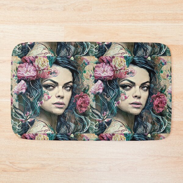 Item preview, Mila and flowers designed and sold by bogfl.