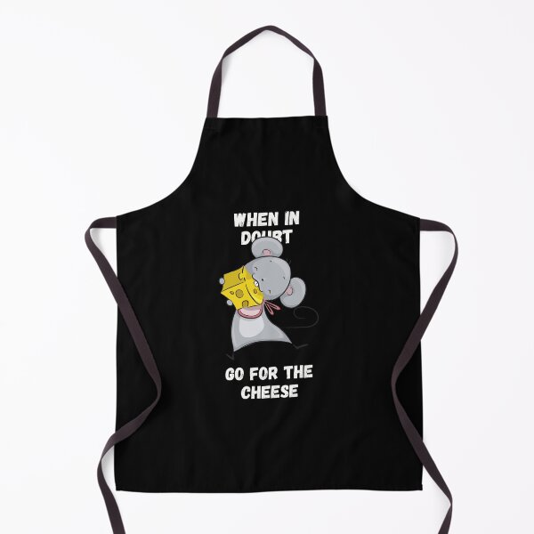Item preview, When In Doubt Go For The Cheese For Mouse Lovers designed and sold by Geek Stuff.