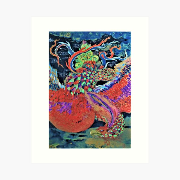 Item preview, The Simurgh designed and sold by Balkishan Jhumat.