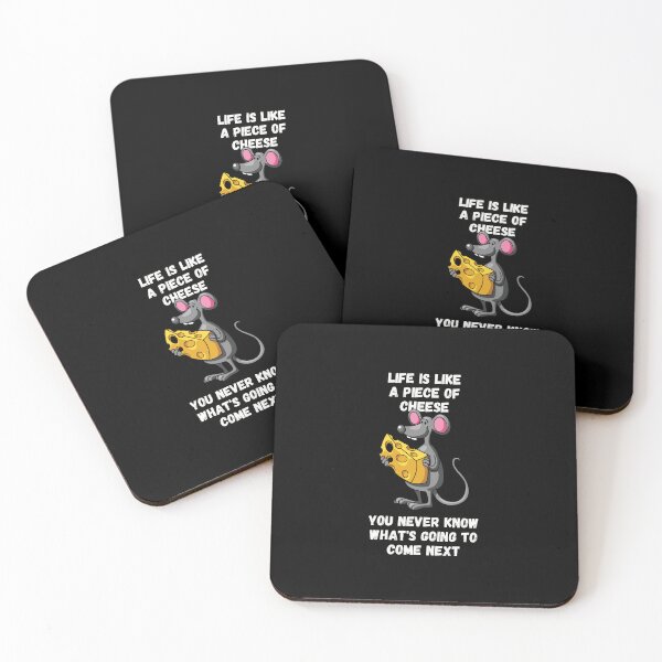 Item preview, Life Is Like A Piece Of Cheese For Mouse Lovers designed and sold by Geek Stuff.