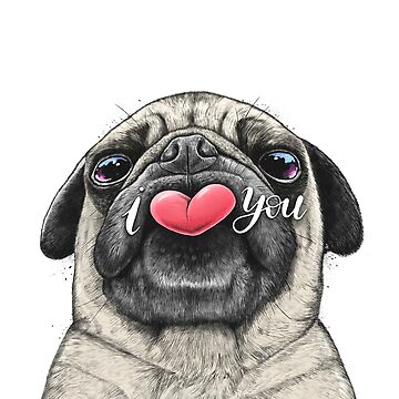 Pug boxer Sticker for Sale by NIKITA KORENKOV NikKor