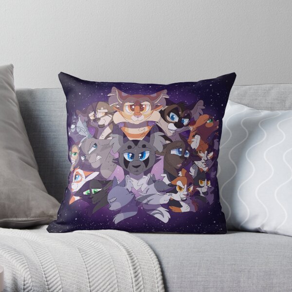 Could Be Frosted Stars Throw Pillow