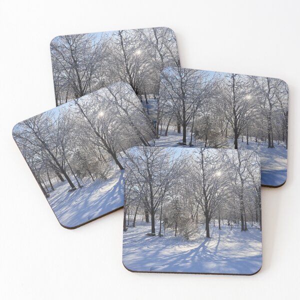 Item preview, North Michigan Woods Early Morning Snow designed and sold by UPNortheren.