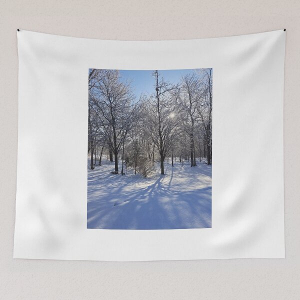 Item preview, North Michigan Woods Early Morning Snow designed and sold by UPNortheren.