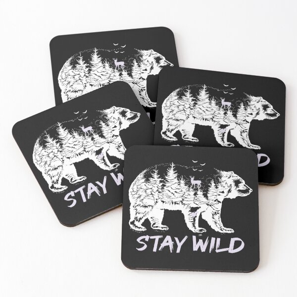 Item preview, Stay WIld, Camping,  Explore, Adventure Outdoors, Hiking Lover, Mountains, Rambling  designed and sold by Cheffsspecials.