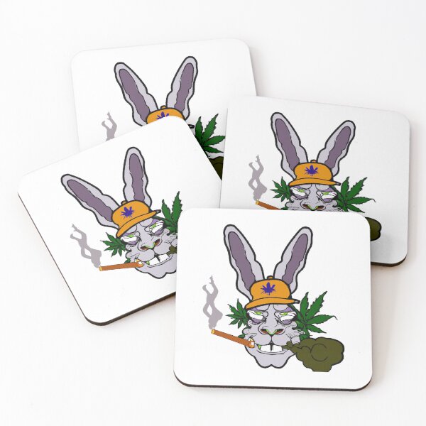 Item preview, Crayzie Smoking Mad Rabbit  designed and sold by ShopSunday.