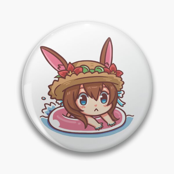 Item preview, Summer Amiya Swimming Chibi Arknights designed and sold by devonazure.