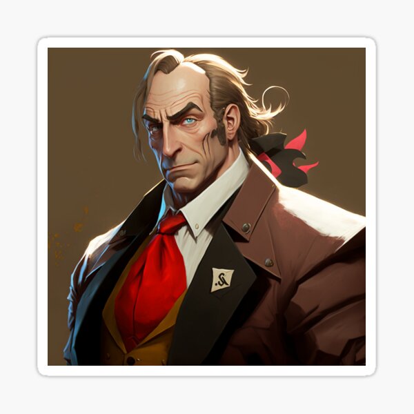 Better Call Saul Anime Sticker