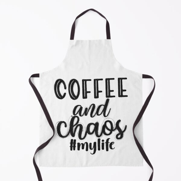 Item preview, Coffee and Chaos - Embracing the Beautiful Mess of Life, coffee and chaos #mylife, coffee and chaos my life designed and sold by RedArtsDesign.