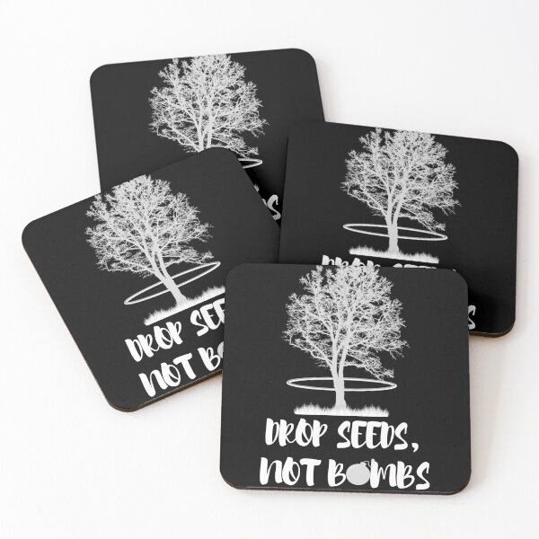 Item preview, Drop Seeds Not Bombs, Environmentalist, Activist designed and sold by Cheffsspecials.