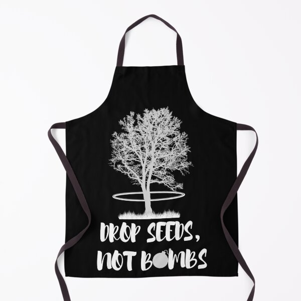 Item preview, Drop Seeds Not Bombs, Environmentalist, Activist designed and sold by Cheffsspecials.
