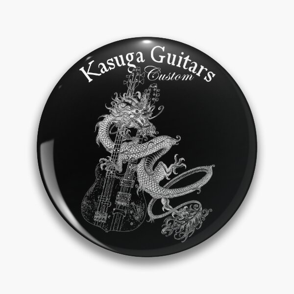 Item preview, Kasuga Guitars logo with dragon (KGd1-2023-03) designed and sold by Regal-Music.