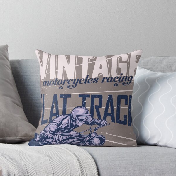 Item preview, Motorcycles Racing, flat Track, Vintage poster designed and sold by Groove-Emporium.