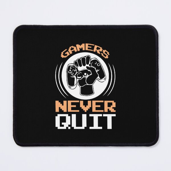 Item preview, GAMERS NEVER QUIT designed and sold by SticerOcean.