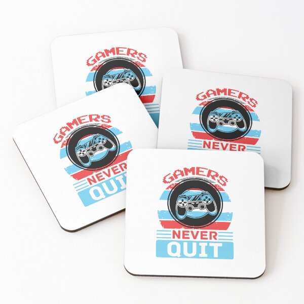 Item preview, GAMERS NEVER QUIT designed and sold by SticerOcean.