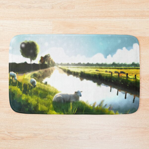 Item preview, He makes me lie down in green pastures Psalm 23 designed and sold by Family Journey with God.