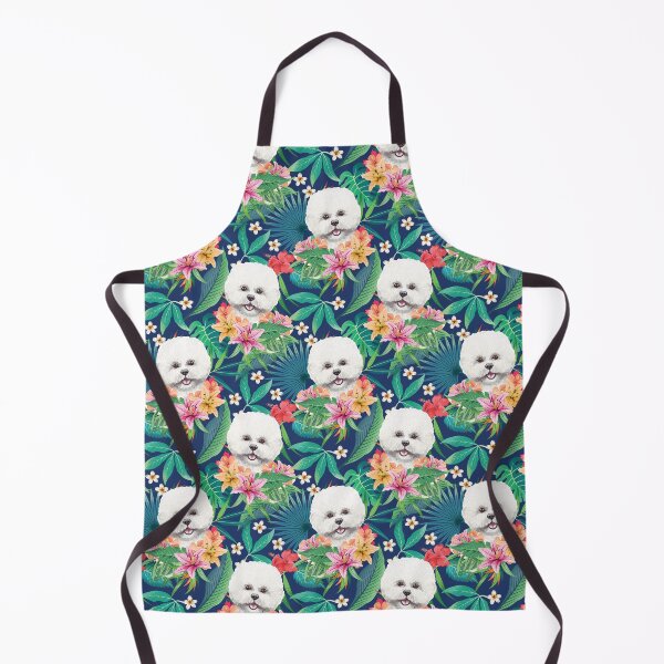 Item preview, Tropical Bichon Frise Dog 2 designed and sold by lulupetart.