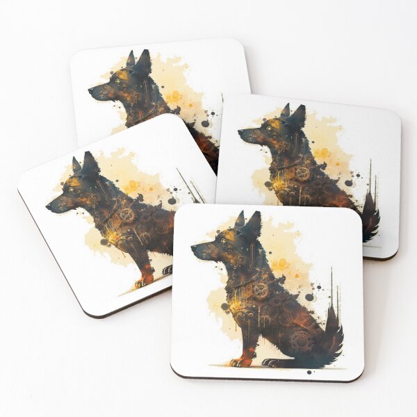 Item preview, Steampunk Animals - Mechanical Dogs #13 designed and sold by MindAsylum.