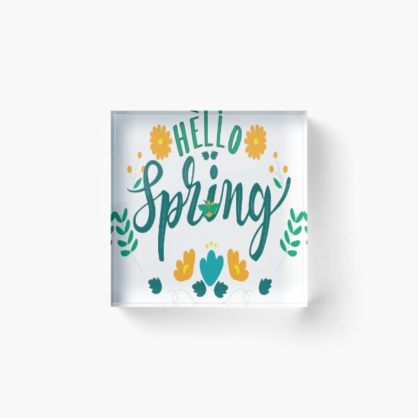 Item preview, Hello Spring | Special designed and sold by Crafty-Hawk.