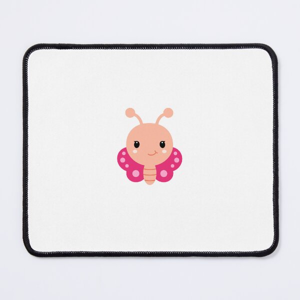 Item preview, A cartoon butterfly sticker with vibrant, designed and sold by A-B-H.