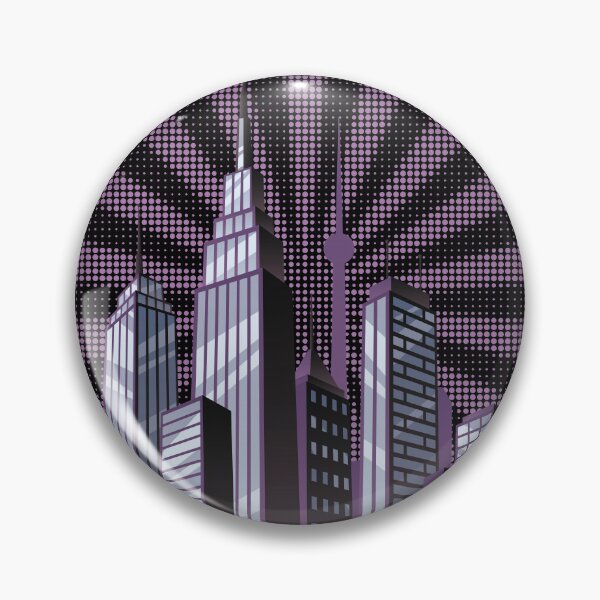 Item preview, City Skyline In Pop Art Style designed and sold by GaryDobson.