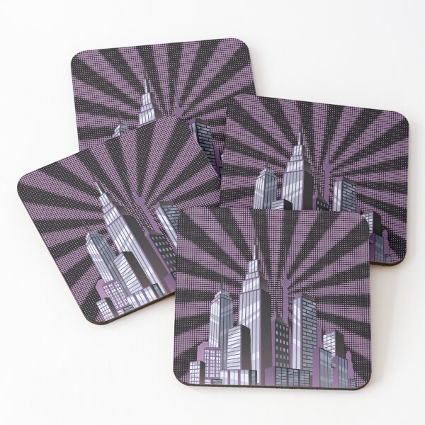 Item preview, City Skyline In Pop Art Style designed and sold by GaryDobson.