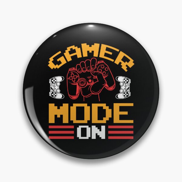 Item preview, GAMER MODE ON designed and sold by SticerOcean.