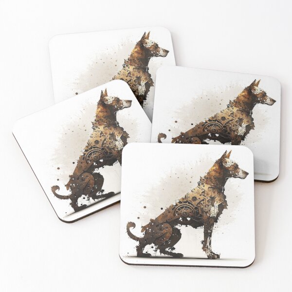 Item preview, Steampunk Animals - Mechanical Dogs #14 designed and sold by MindAsylum.