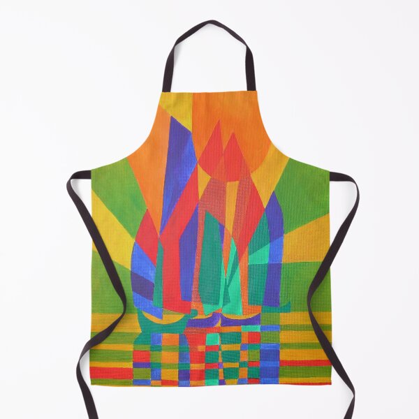 Item preview, Dreamboat A Cubist Junk In Primary Colors designed and sold by taiche.