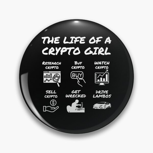 Item preview, The Life of a Crypto Girl BE designed and sold by ThreadsByCampion.