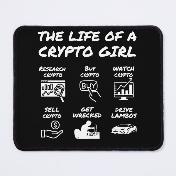 Item preview, The Life of a Crypto Girl BE designed and sold by ThreadsByCampion.