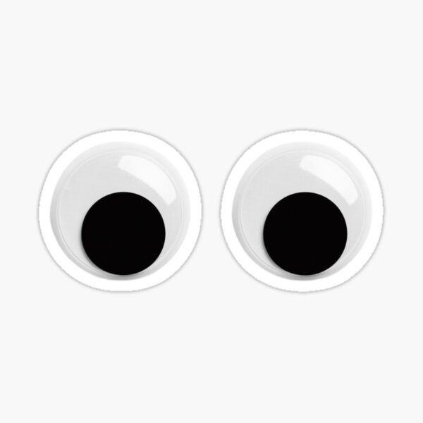 Quirky Cartoon Eye Decals : big googly eyes