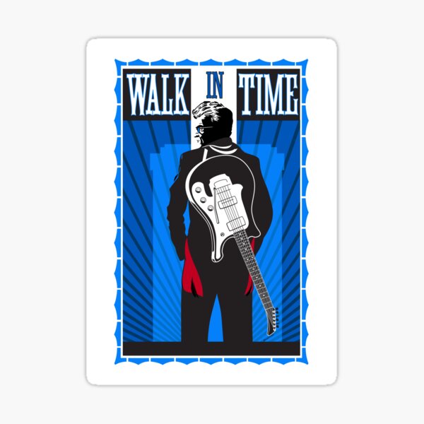 Walk in Time Sticker