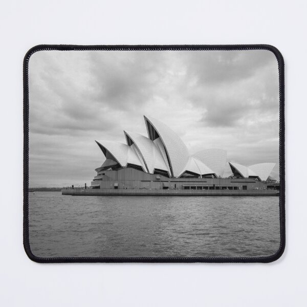 Item preview, Ópera de Sydney - blanco y negro designed and sold by Portalius.