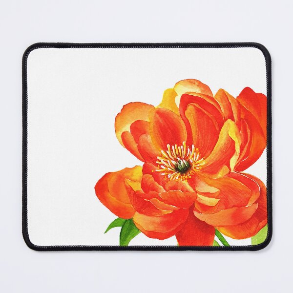 Item preview, Peony Flower Watercolor designed and sold by ug-atelier.