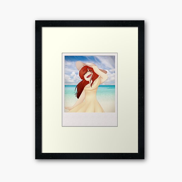 She -Oc- Framed Art Print