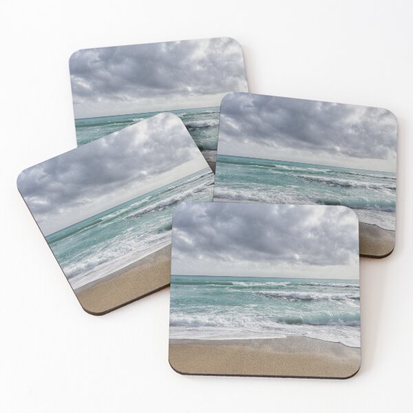Item preview, Blue Ocean Vibes Waves Corfu Greece Art Print Poster nickbrayimages designed and sold by nickbrayimages.