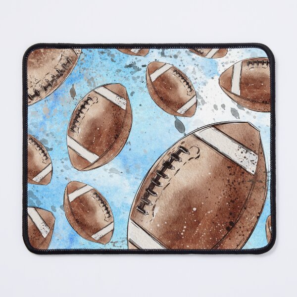 Item preview, football print pattern designed and sold by hjstudioo.