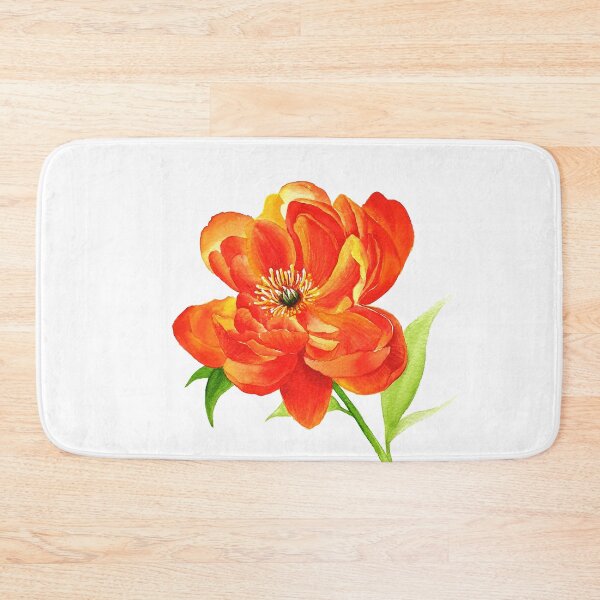 Item preview, Peony Flower Watercolor designed and sold by ug-atelier.