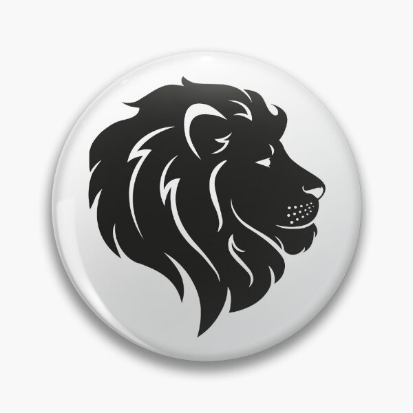 Item preview, Black lion head designed and sold by andrew JOHNSEN.