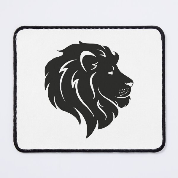 Item preview, Black lion head designed and sold by andrew JOHNSEN.