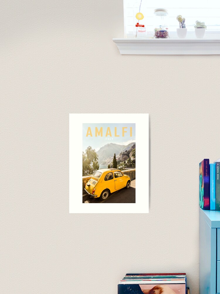 Thumbnail 2 von 3, Kunstdruck, Positano an der Amalfiküste in Italien designt und verkauft von Portalius.