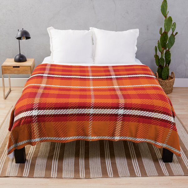 Item preview, Orange and Red Plaid Pattern Tartan designed and sold by Apkdesigner.