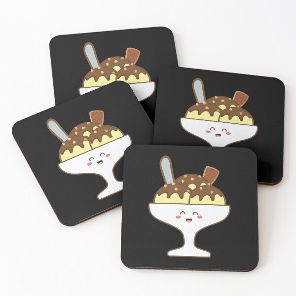 Item preview, Most Insanely Cute Butterscotch Ice Cream Sundae designed and sold by Sugarpuffdesign.