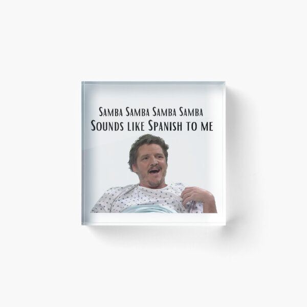 Item preview, Pedro Pascal Sounds Like Spanish to Me  designed and sold by CraftsbyKi.