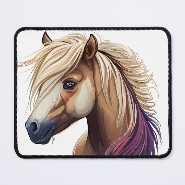 Item preview, Cartoon Norwegian Fjord Horse - Horses 11 designed and sold by MLArtifex.