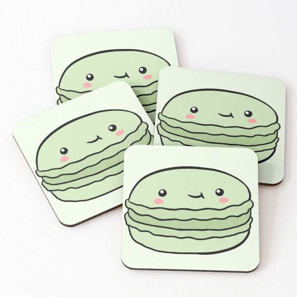 Item preview, Cute Green macaron illustration  designed and sold by Yarafantasyart.