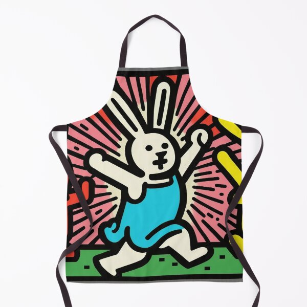 Item preview, Easter bunnies running over field designed and sold by NxtGenArt.