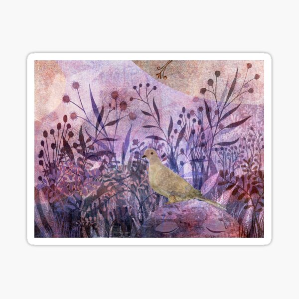 Item preview, into the garden - peace of mind - summertime designed and sold by Gretchen Deahl.