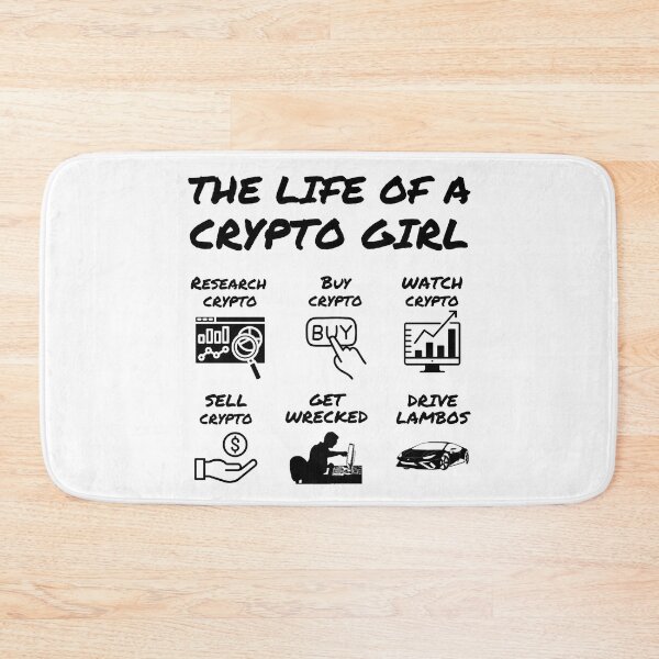 Item preview, The Life of a Crypto Girl designed and sold by ThreadsByCampion.